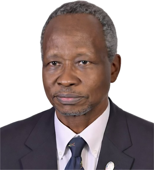Prof. John Adwok in a suit and tie